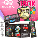 QQBANG 180K 4-in-1 Disposable Vape – 180,000 Puffs Rechargeable Device